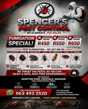 Get rid of unwanted pests