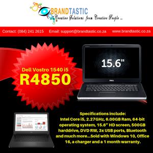 Dell Vostro 1540 I5 Laptop R4850 Junk Mail