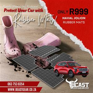 ( IN STOCK ) RUBBER MATS HAVAL JOLION