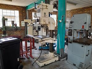 Efamatic radial arm drill for sale