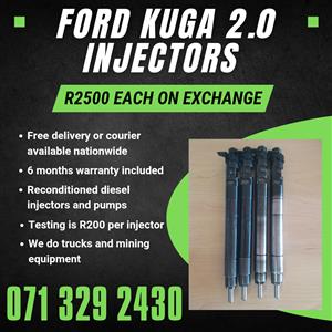 FORD KUGA 2.0 INJECTORS FOR SALE 