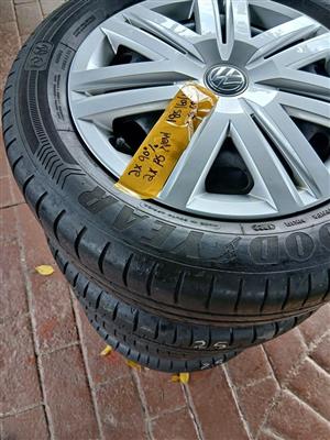 4x Polo Rims Hubs tyres As New