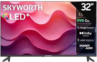 Skyworth 32 Inch QLED HD Ready Google TV, New with warranty and FREE DELIVERY