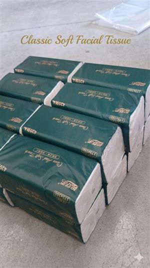 Facial Tissue vailable for sale in Bulk