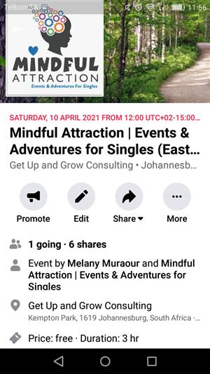 Mindful Attraction | Events & Adventures for Singles (East Rand Launch)