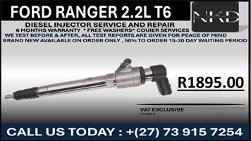 Ford Ranger 2.2L Diesel Injectors 