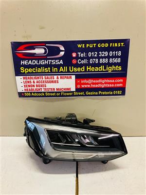 Audi Q2 right side LED headlight 