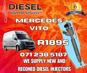 MERCEDES VITO DIESEL INJECTORS FOR SALE OR RECON