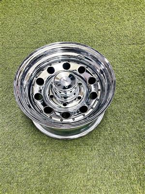 14 INCH STEEL CHROME MODULAR DESIGN RIM SET
