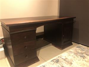 Mahogany desk for sale