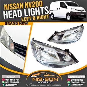 Nissan nv200 head lights
