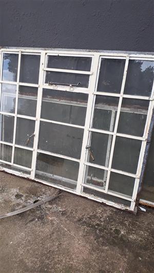 Steel window frame 1500 x 1250
