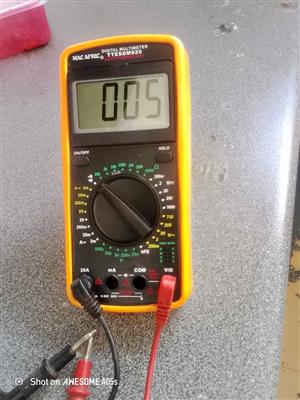 PRE-OWNED MAC AFRIC DIGITAL TEST METER