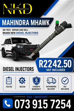 Mahindra Mhawk Diesel Injectors 