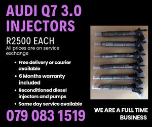 AUDI Q7 3.0 INJECTORS FOR SALE 