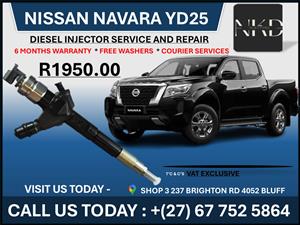 Nissan Navara yd25 Diesel Injectors on Recondition