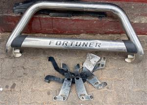 Toyota Fortuner GD6 nudge bar with brackets