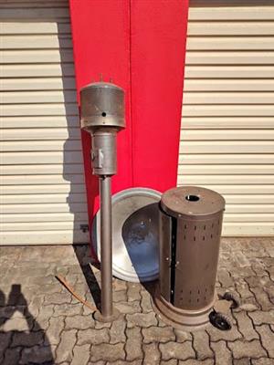 Classic Outdoor Gas Patio Heater (Mushroom Style) – Mobile Base