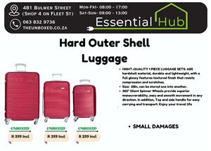 Hardshell luggage piece
