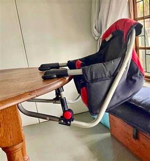 Caddy clip on chair