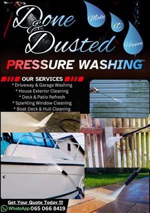 Done&Dusted Pressure washing 