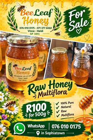 Pure Raw Honey 