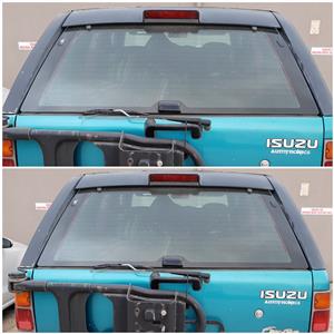 Isuzu Frontier rear glass and other spares 