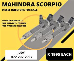 Mahindra Scorpio Diesel Injectors for sale on service exchange or to recon