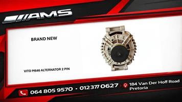New Mercedes Vito M646 2-Pin Alternator
