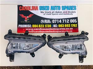 Hyundai Santa Fe left and right side LED daylight running light (2016-2023)