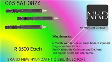 New Hyundai H1 diesel injectors for sale