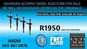 NKD DIESEL INJECTORS FOR SALE FOR MAHINDRA SCORPIO
