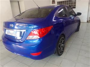 2015 Hyundai Accent 1.6 GLS Manual, Petrol Blue 