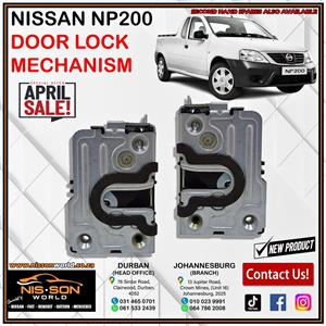 NISSAN NP200 DOOR LOCK MECHANISM