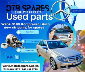 Mercedes Benz  C180 kompressor auto NOW STRIPPING W204