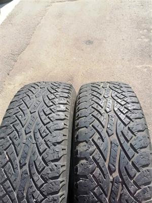 265 65 17 Continental Crosscontact AT