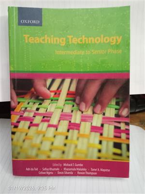 Teaching Technology Intermediate to Senior Phase 