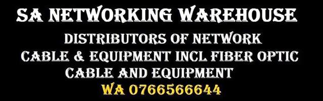 SA Networking Warehouse. ICT and fiber optic cable and equipment distributors. 