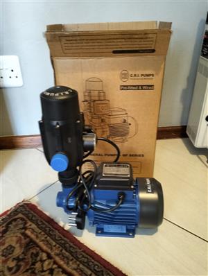 Booster pump for Jojo tank as new still in box never used 075kW CRI 