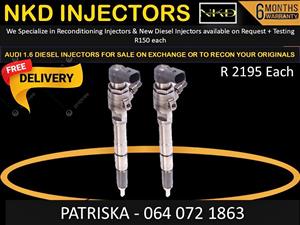 DIESEL INJECTORS FOR AUDI 1.6 FOR SALE