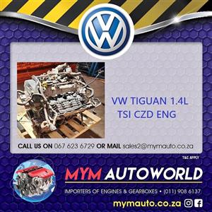 VW TIGUAN 1.4L TSI CZD USED IMPORTED ENGINE