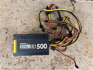Gamdias Kratos E1 500 RGB Gaming Powersupply (80plus)