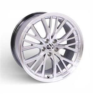 17″ M8613 5/100 Silver Alloy Wheels