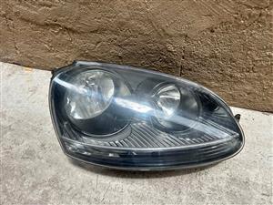 Vw golf 5 right normal headlight