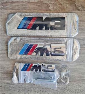 BMW M3 Badges emblems