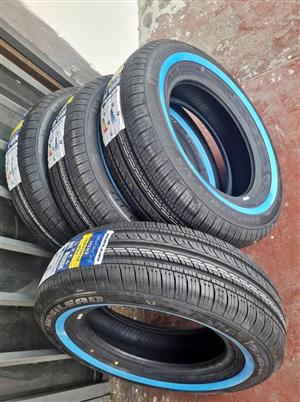 185/70/14 white wall Brand new tyres 