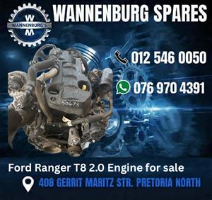 Ford Ranger T8 2.0 Engine single turbo