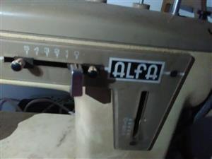 Alfa Sewing Machine in Original Cabinet -  R1,500