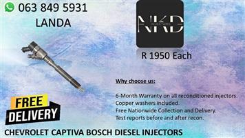 CHEVROLET CAPTIVA DIESEL FUEL INJECTORS