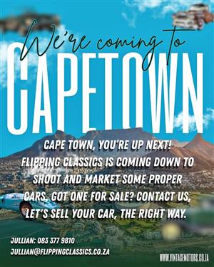 Heading to Capetown!